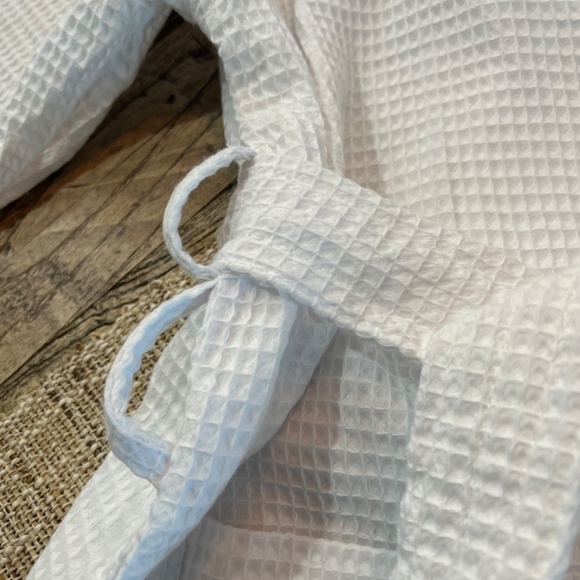 🛀NWOT - TURQUAZ ROBE -  LIGHTWEIGHT WAFFLE KIMONO BATHROBE🛀 - Picture 7 of 7